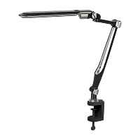 Светильник настольный Camelion KD-830 10W 230V 1LED струбцина сенс. черный (1/5)