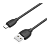 Кабель Borofone BX19 USB (m)-microUSB (m) 1.0м 2.4A ПВХ черный (1/648)