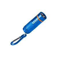 Фонарь брелок Космос 205B 1W 1LED от батареек IP42 1 режим синий (1/12/144)