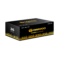 Батарейка Daewoo Power LR6 AA BOX36 Alkaline 1.5V (36/720)
