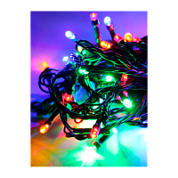 Гирлянда Космос 50LED 6.5м лампочки нить 8 режимов ассорти (1/100)