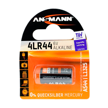 Батарейка Ansmann 4LR44/476/28A BL1 Alkaline 6V 