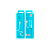 Кабель Borofone BX17 USB (m)-Lightning (m) 1.0м 2.4A ПВХ белый (1/648)