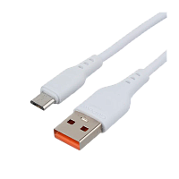 Кабель GoPower GP01M-2M USB (m)-microUSB (m) 2.0м 2.1A белый (1/200/800)