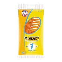 Бритва одноразовая BIC "БИК 1 Sensitive" 1 лезвие 10шт. (1/20) 