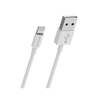 Кабель Borofone BX22 USB (m)-Lightning (m) 1м 2.0A ПВХ белый (1/648)