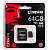 Карта памяти microSD Kingston 64GB Class10 UHS-I (U3) 90 МБ/сек с адаптером