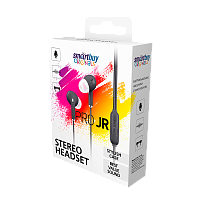 Наушники внутриканальные Smartbuy Pro JR с микр. черный в коробке (1/60) 