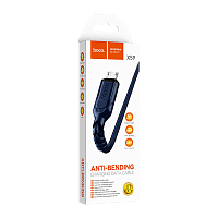 Кабель HOCO X59 USB (m)-microUSB (m) 1м 2.4A нейлон синий (1/30/300)