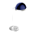 Светильник настольный Camelion KD-828 6.5W 220V 1LED на основании сенс. RGB-ночник белый (1/6)