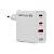 *Сетевое З/У GoPower GPQC10 1USB+2Type-C 65W QC3.0 GAN белый