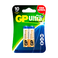Батарейка GP ULTRA PLUS LR6 AA BL2 Alkaline 1.5V (2/20/160) R