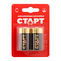 Батарейка Старт LR14 C BL2 Alkaline 1.5V (2/20/160)