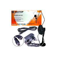 ТВ-Антенна комнатная Вектор AR-029 активная с питанием с усилителем DVB-T/T2 (1/10)