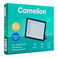Прожектор светодиодный Camelion LFL-10004 100W 230V IP65 6500К черный (1/4)