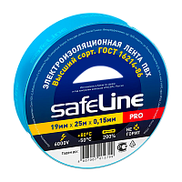 Изолента Safeline 19мм*25м ПВХ синий (10/160)