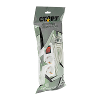 Удлинитель Старт S 3р.С/З 10A 3.0м с выкл. IP20 белый (1/20)