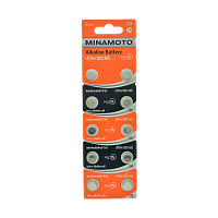 Батарейка Minamoto G5/LR754/LR48/393A/193 BL10 Alkaline 1.5V (10/200/10000)