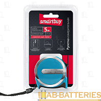 Рулетка измерительная Smartbuy Tools 3м*16мм пластик фиксатор ударопрочный корпус голубой (1/96)
