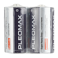 Батарейка Pleomax Super R14 C SH2 Heavy Duty Heavy Duty 1.5V (2/24/480/9600) 