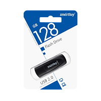 Флеш-накопитель Smartbuy Scout 128GB USB2.0 пластик черный 