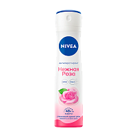 Дезодорант женский Nivea Нежная роза спрей 150мл (1/12)