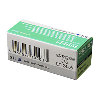 Батарейка SEIZAIKEN 335 (SR512SW) Silver Oxide 1.55V (1/10/100/1000)