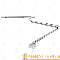 Светильник настольный Camelion KD-843 13W 230V 1LED струбцина сенс. рег.ярк./цвета белый (1/8)