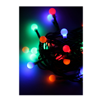 Гирлянда Космос 30LED 4.5м шарики нить 8 режимов ассорти (1/100) 