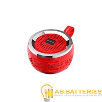 Портативная колонка Borofone BR2 bluetooth 5.0 красный (1/80) 