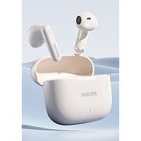 Наушники вставные Philips TAT1220 bluetooth 6.0 с микр. Type-C белый (1/60) 