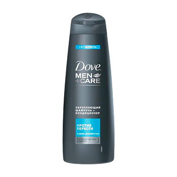 Шампунь Dove Против перхоти Men 380мл 2 в 1 (1/5)