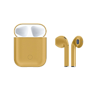 Наушники вставные HOCO ES28 bluetooth 5.0 с микр. золотой (1/18/180) 