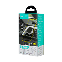 Держатель автомобильный HOCO CA47 в воздуховод магнит черный (1/210)