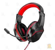 Наушники полноразмерные Borofone BO104 с микр. игровые красный (1/40)