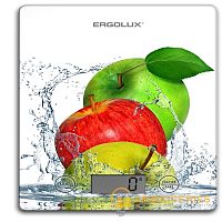Весы кухонные Ergolux ELX-SK02-С01 электронные 5кг ассорти (1/20)