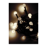 Гирлянда Космос 30LED 4.5м шарики нить 8 режимов белый (1/100)