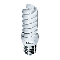 Лампа люминесцентная Navigator SH10 E14 15W 2700К 220-240V спираль (1/12/108)