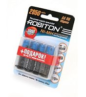 Аккумулятор ROBITON 2850MHAA-4/box BL4 (4/100/400)