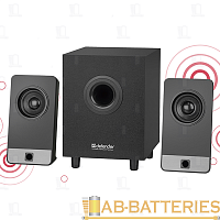 Колонки 2.1 Defender S16 16W Jack 3.5mm черный (1/8)