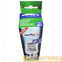 Лампа энергосберегающая Космос SPC E14 13W 4200К 220V спираль