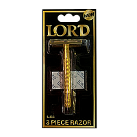 Бритва классическая Т-образная Lord +1 лезвие 1шт. 