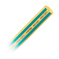 Термоусаживаемая трубка Smartbuy 20/10, желтый-зеленый, 1 метр (SBE-HST-20-yg)