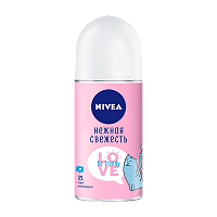 Дезодорант женский Nivea Нежная Свежесть Deo роликовый 50мл (1/30) 