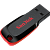 Флеш-накопитель SanDisk Cruzer Blade CZ50 128GB USB2.0 пластик черный