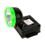 Фонарь налобный Ultraflash LED53762 0.5W 1LED от батареек черный зеленый (1/200)