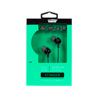 Наушники внутриканальные Smartbuy STINGER черный (1/36) 