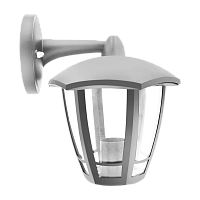 Светильник садово-парковый Camelion PP5102 «Дели 3» 60W 230V E27 IP44 настенный серый (1/8)