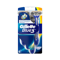 Бритва одноразовая Gillette "BLUE3 COMFORT" 3 лезвия 6+2шт. (1/3/12)