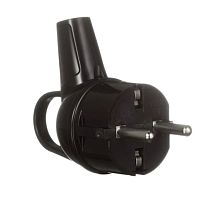 Удлинитель Космос 4р.С/З 10A 5.0м с выкл. ПВС 3x1мм² IP20 USB черный (1/30)